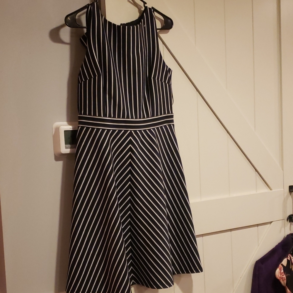 Dress - beautiful black and white striped.
